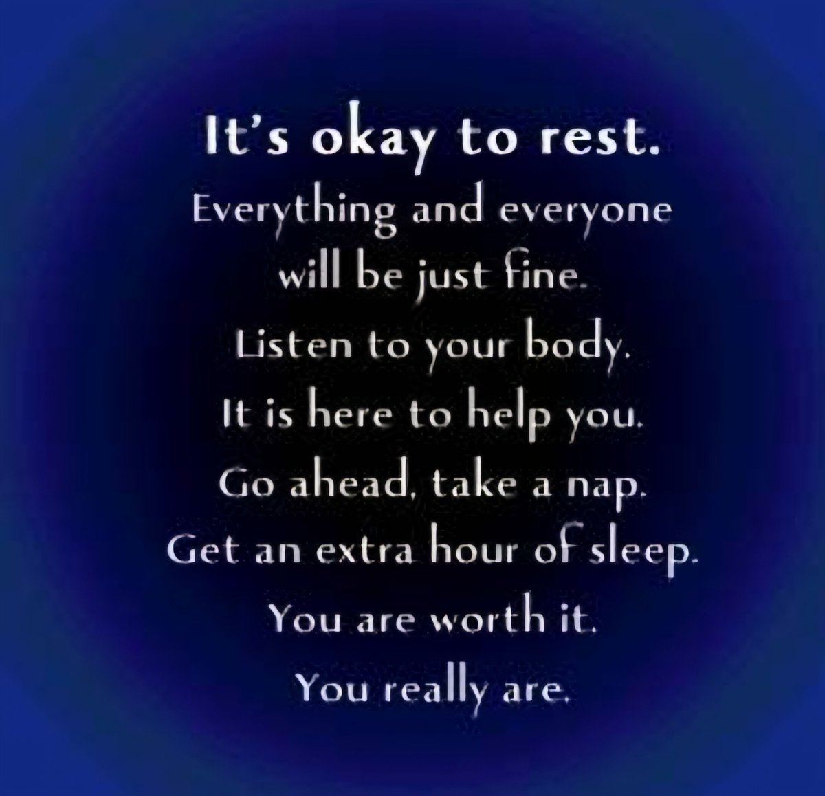 For anyone else who might need this reminder today. Our early run alarm went off this morning and I said nope, I just don't have the energy today. I'm worn out and reset that alarm for another hour of sleep. I don't regret it. 😉 Happy Tuesday! #tuesdayvibe #rest