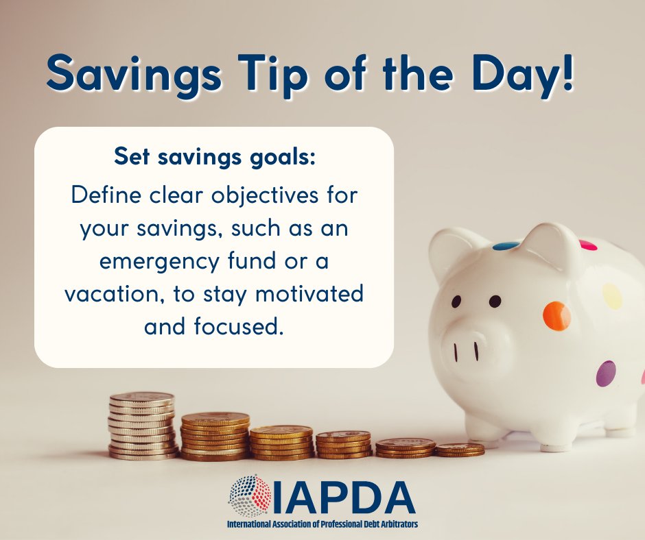 Save to Stay on Track: Tips for Building Your Savings!
For more consumer tools, visit iapda.org and click on 'Service.'
#MoneySavingTips #SavingsGoals #IAPDA