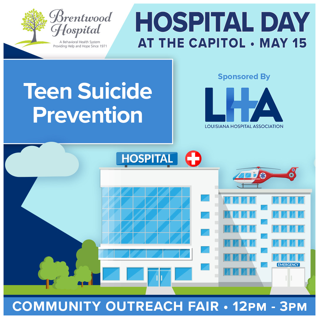 Visit LHA’s Community Outreach Fair on May 15 to learn how Brentwood Hospital is educating the community on the warning signs of teen suicide and what you can do to prevent it. #LaHospitalDay #WeAreHealthcare #CaringForPatients #StrengtheningCommunities #lalege