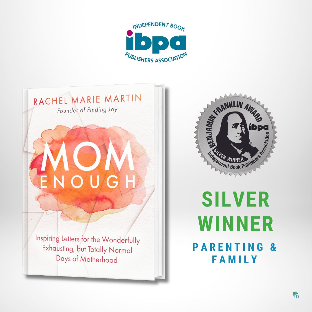 Congratulations to Mom Enough on receiving the silver award at the 2024 IBPA Benjamin Franklin Awards! Thank you to @ibpa for recognizing Mom Enough in the Parenting & Family category. 🧡 @finding_joy #benjaminfranklinawards #bookawards #indiepublishing #parenting #motherhood
