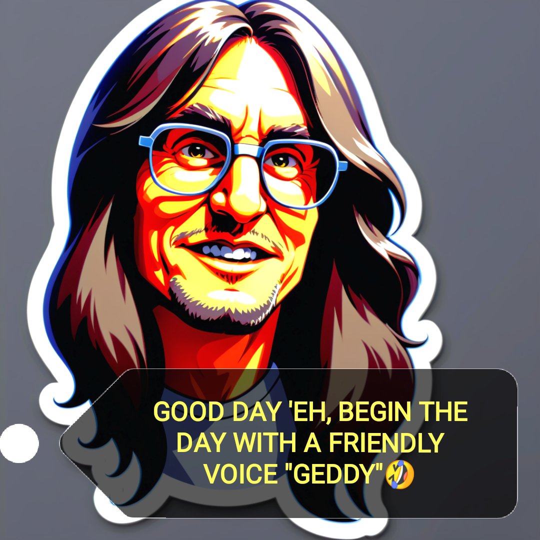 🇨🇦🇨🇦🇨🇦🇨🇦🇨🇦🇨🇦
Thank you Geddy, I'll let all the friendly Rush fans know about your friendly X Greeting! 🤣🤣🤣🎸🎸🍻🍻👍
@vivien2112