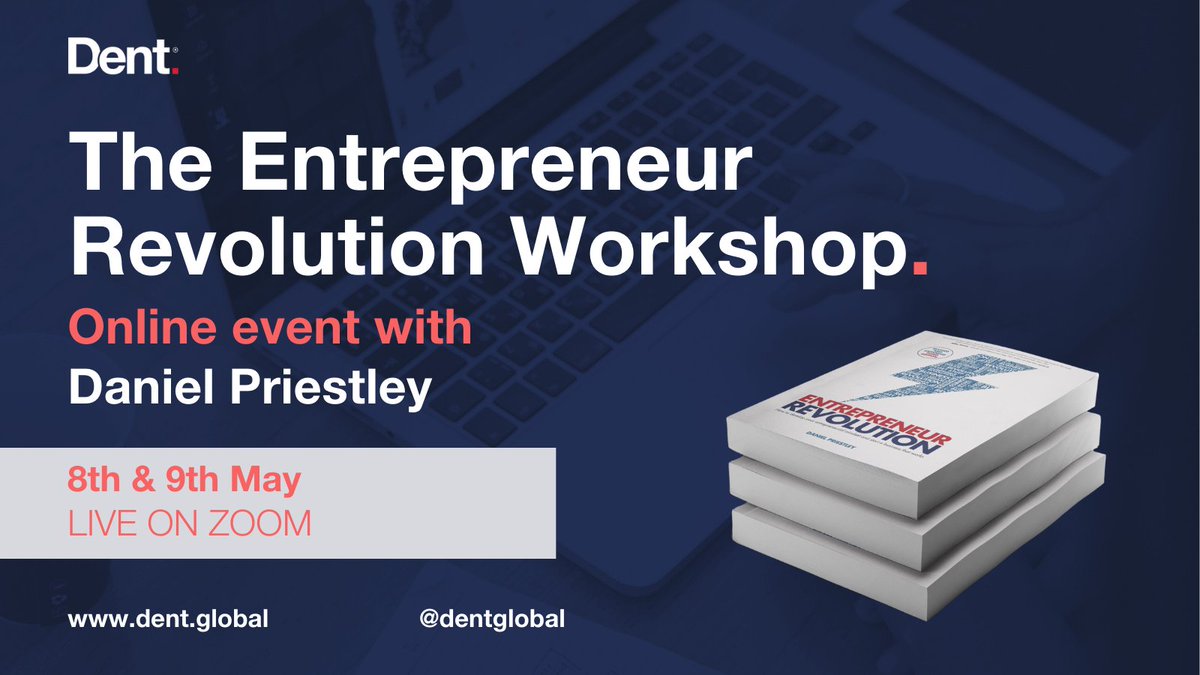 Dent. (@dentglobal) on Twitter photo Join <a href="/DanielPriestley/">Daniel Priestley</a> for an online event celebrating the launch of the revised edition of Entrepreneur Revolution, and learn the blueprint to follow to start & scale your business in 2024.
May 8 - 3-4:30pm BST
May 9 - 8-9:30am BST
Find our more via the link in our profile. Join <a href="/DanielPriestley/">Daniel Priestley</a> for an online event celebrating the launch of the revised edition of Entrepreneur Revolution, and learn the blueprint to follow to start & scale your business in 2024.
May 8 - 3-4:30pm BST
May 9 - 8-9:30am BST
Find our more via the link in our profile.