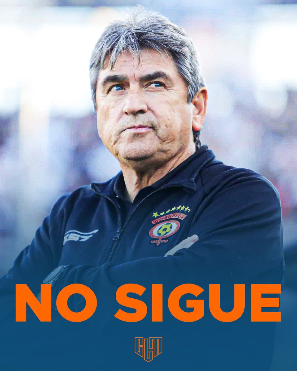 🚨Emiliano Astorga dejó de ser el entrenador de Cobreloa. *️⃣El DT presentó la renuncia y ya no estará en la banca frente a Copiapó. El club ya comienza a buscarle sustituto.