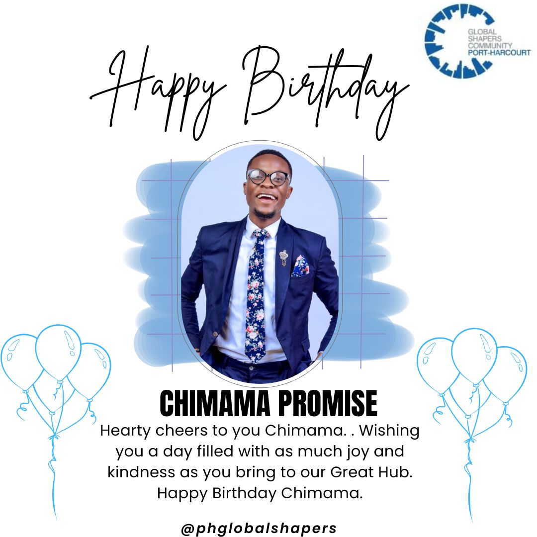 Happy birthday, Chimama Your humour cannot be forgotten in a hurry. Thank you for all do for the community. Here's to many years of social impact and consistency of good works. Have a solid year!