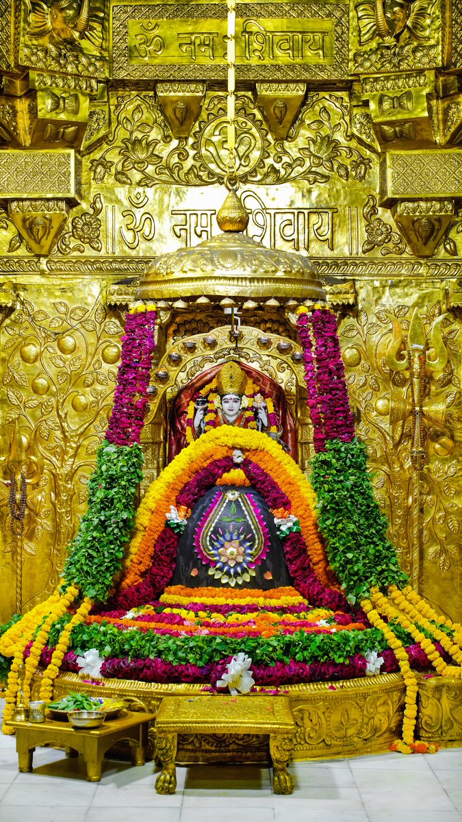 श्री सोमनाथ महादेव मंदिर, प्रथम ज्योतिर्लिंग - गुजरात (सौराष्ट्र) दिनांकः 07 मई 2024, चैत्र कृष्ण चतुर्दशी - मंगलवार सायं शृंगार 05242543 #mahadeva #SomnathTempleOfficial