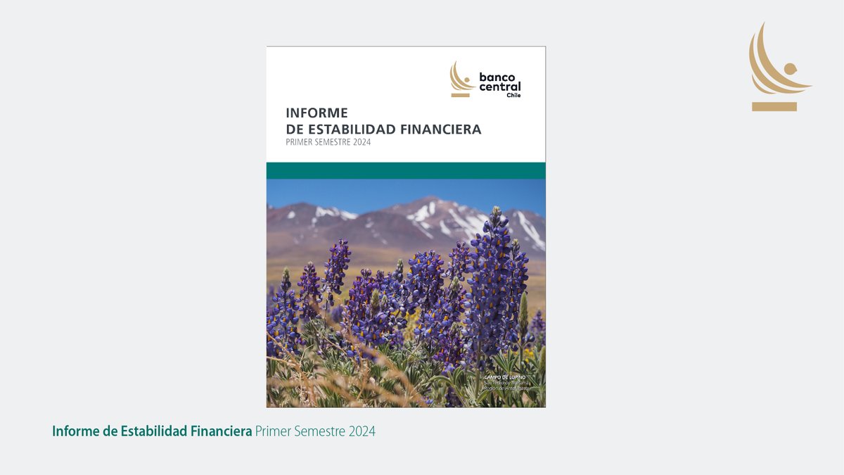 El Banco Central de Chile publicó el Informe de Estabilidad Financiera (IEF) del primer semestre del 2024 #IEF1erSem2024. Revisa el documento en: bit.ly/IEF_1erSemestr…