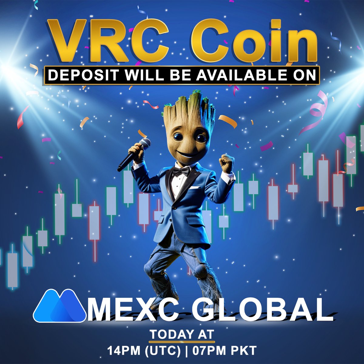 Exciting News! VRC Deposit will be open on MEXC Global at 7 pm PKT. Don't miss out on this opportunity!

MEXC Global: 👉mexc.com/exchange/VRC_U…

#VRC #MEXCGlobal #CryptoDeposit #OpportunityKnocks #BlockchainNews #CryptoTrading #GetReadyNow #Trading #Staking #VRCCoin