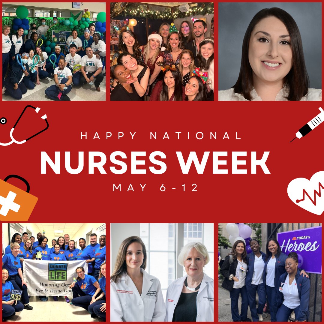 “A nurse is not what you do. It is what you are…. I am a nurse. It’s not what I do, it’s what I am.” —Unknown
-
Every year, from May 6th to 12th, nurses are recognized for their service and dedication to caring for others and improving patients' health nationwide!
