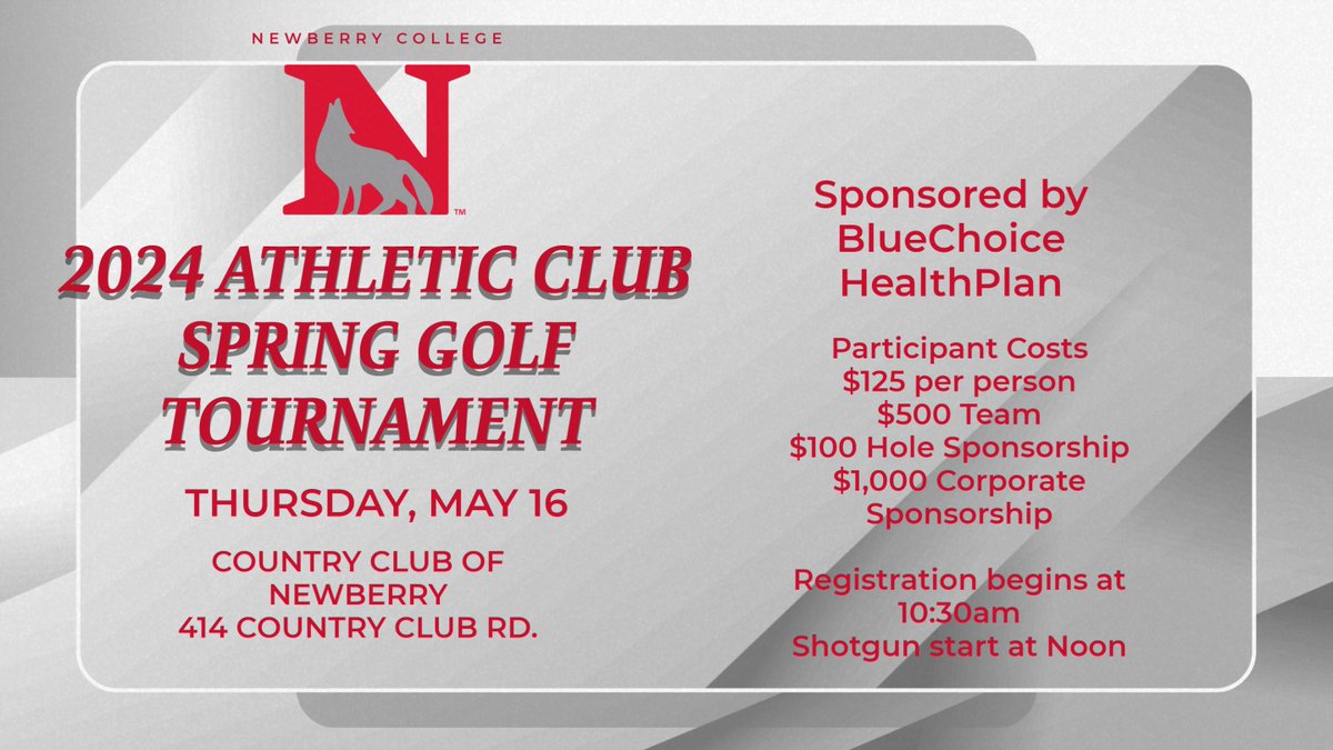 We'll see you on May 16! Shotgun start at noon for the Annual Golf Outing!🏌️‍♂️ Register: shorturl.at/awRTX Information: shorturl.at/uwFT9