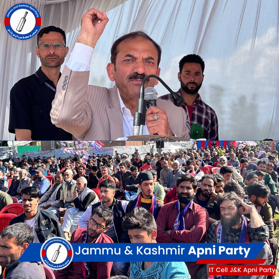 Apnipartyonline's tweet image. A Large Gathering Assembled At Keitch Razger in Khansahib Budgam For J&K Apni Party's Public Convention To Make Their Presence Felt At The Venue
#apniparty #sachkisiyasat #apnipartyapnabharosa