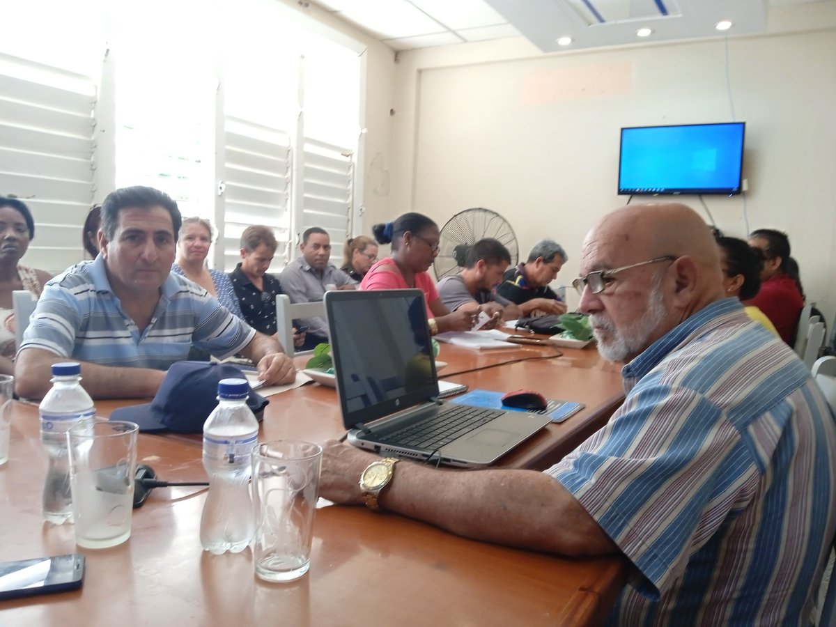 Se realiza intercambio en el municipio Urbano Noris con la comisión municipal de Dinámica Demográfica dónde se exponen los resultados del territorio