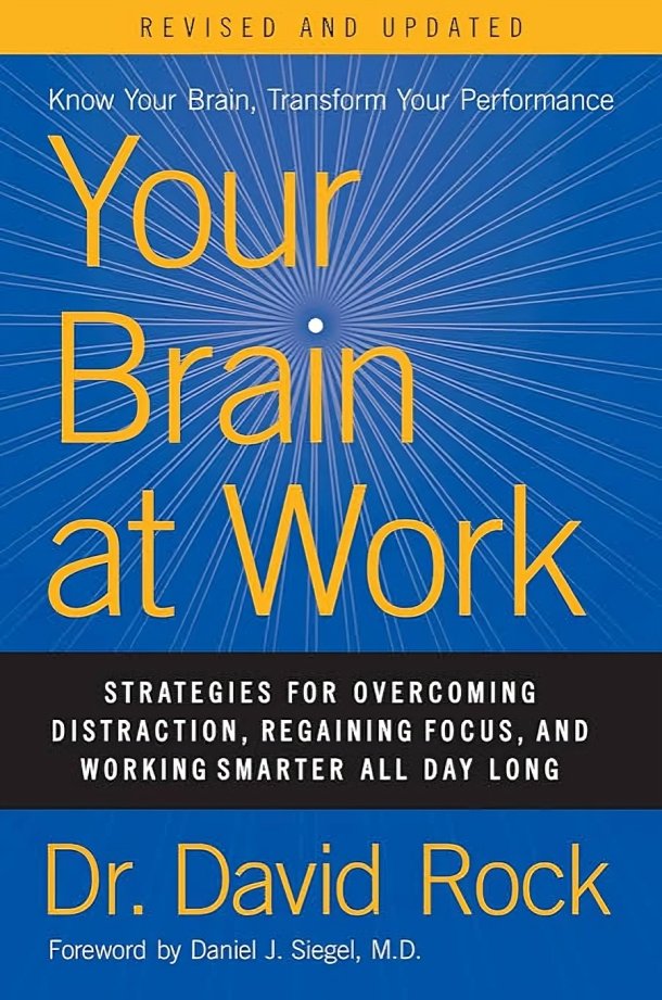 Five major learnings from David Rock's book 'Your Brain at Work': 1. Understand Your Brain's Limitations: Recognize that your brain has limited cognitive resources for tasks such as decision-making, problem-solving, and self-control. It's important to prioritize tasks and work…
