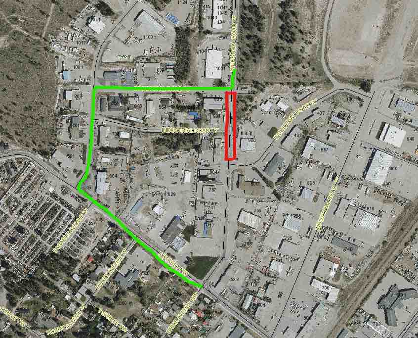 Public Works is replacing a water service on Ind. Rd#2 between Ind. Rd “A” and Ind. Rd. “C” today (Tuesday, May 7, 2024). The road will be closed to traffic starting at 8am until work is completed. There is a detour in place. #Cranbrook