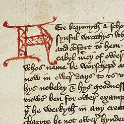 On 7 May 1934 (90 years ago today) during a game of ping pong at the Butler-Bowden family home, the only surviving ms of the Book of Margery Kempe was rediscovered. As a spiritual autobiography of a laywoman it is one of the most important documents of of its day. #TeamMargery