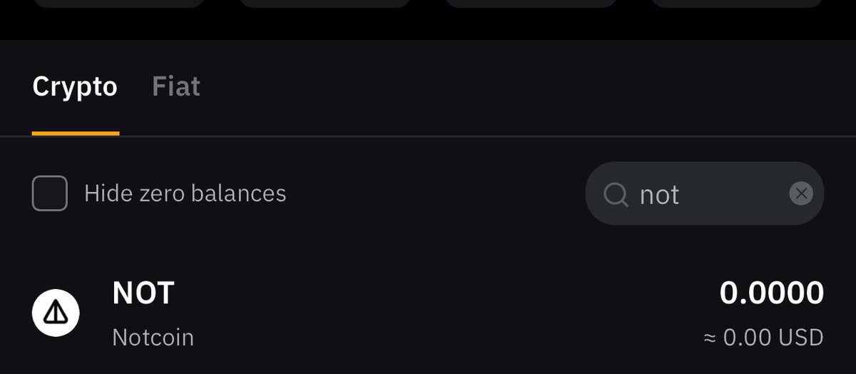 So you can now find $NOT of NotCoin on Bybit spot. Which means listing is close? Lets see how it goes, Hopefully this will Onboard alot of peepz with $0 capital....!