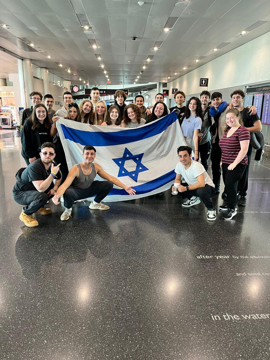 Israel Outdoors (@israeloutdoors) on Twitter photo Our first #Birthright group of the summer has officially arrived in Israel! Over the next 10 days, they'll be exploring the rich history, beautiful landscapes, and vibrant culture that Israel has to offer. Yallah!!! 🇮🇱
#BirthrightIsrael #IsraelOutdoors #Israel <a href="/birthright/">Birthright Israel</a> Our first #Birthright group of the summer has officially arrived in Israel! Over the next 10 days, they'll be exploring the rich history, beautiful landscapes, and vibrant culture that Israel has to offer. Yallah!!! 🇮🇱
#BirthrightIsrael #IsraelOutdoors #Israel <a href="/birthright/">Birthright Israel</a>
