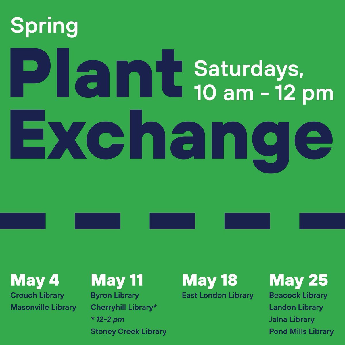 Byron has been 3D-printing planters and labels for their plant exchange this Saturday. Drop by Byron or Stoney Creek from 10 am-12 pm and Cherryhill from 12-2 pm for plant exchanges this Saturday. Label your plants.