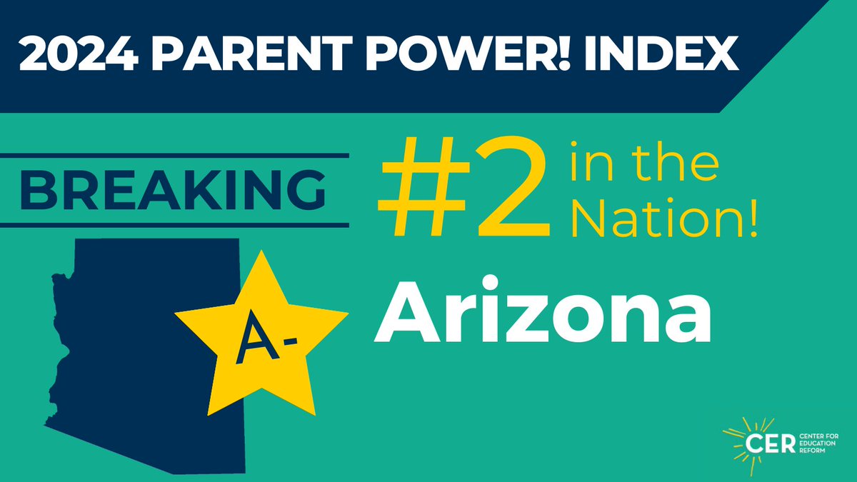 The entrepreneurial attitude of leaders in the pioneering Grand Canyon state has transformed education for all families. #PPI24 #ParentPower
parentpowerindex.edreform.com

@GovernorHobbs
@azedschools
@AZAutismCharter
@ASUPrepAcademy