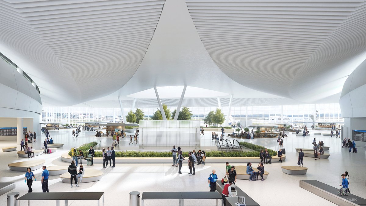 The new terminal at John Glenn Columbus International Airport will provide the region with a world-class facility to enhance the passenger experience, expand travel capabilities, increase functionality, and provide modern amenities. gensler.com/projects/john-…
