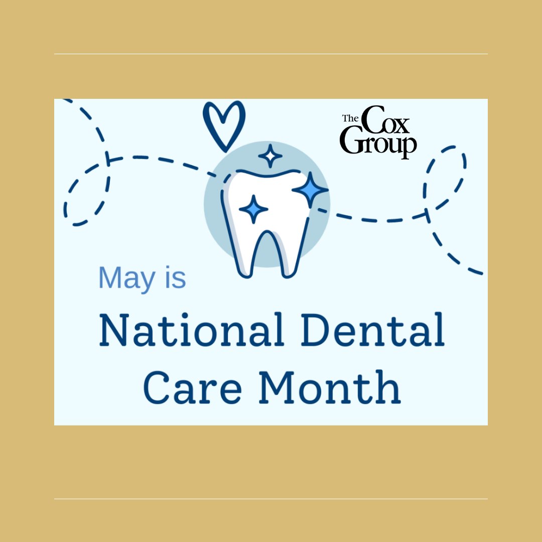 May is National Dental Care Awareness Month! Preventative exams and cleanings are covered at 100%. Give your oral health the attention it deserves and schedule your dental exam today!