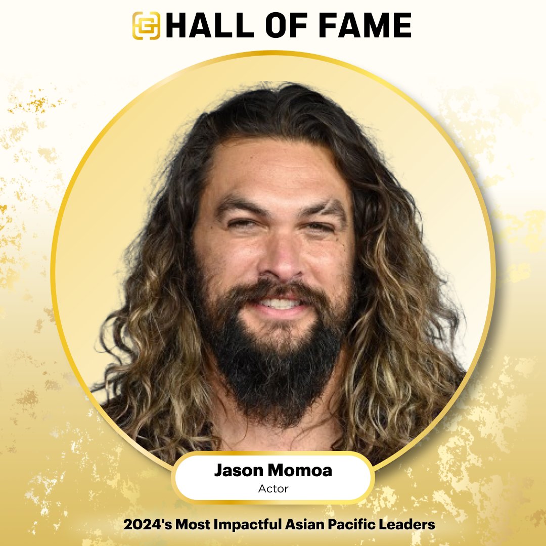 GoldHouseCo's tweet image. Jason Momoa @prideofgypsies (Actor)

Learn more about our Hall of Famers &amp;amp; other A100 List Honorees at goldhouse.org/A100!

#APAHM #APIHM #GoldNewWorld #GoldExcellence #AsianExcellence #API