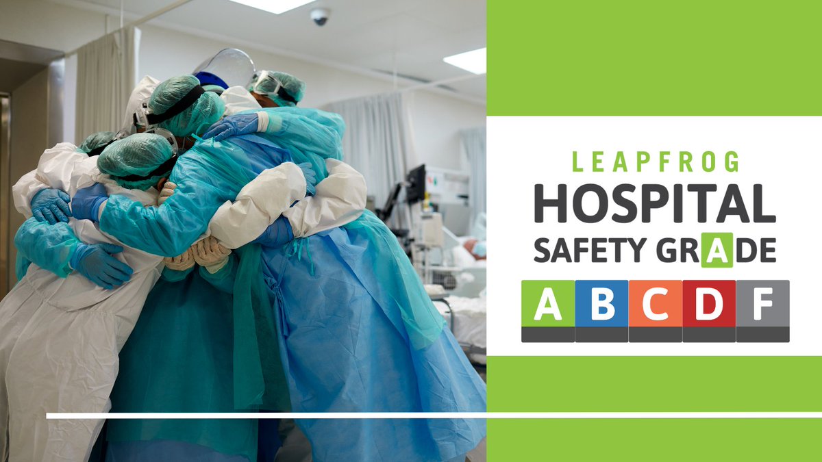 The latest @LeapfrogGroup #HospitalSafetyGrade shows hospitals are reducing healthcare-acquired infections (HAIs) post-pandemic, after significant increases in infection rates during the COVID-19 pandemic. See how local hospitals performed: hospitalsafetygrade.org