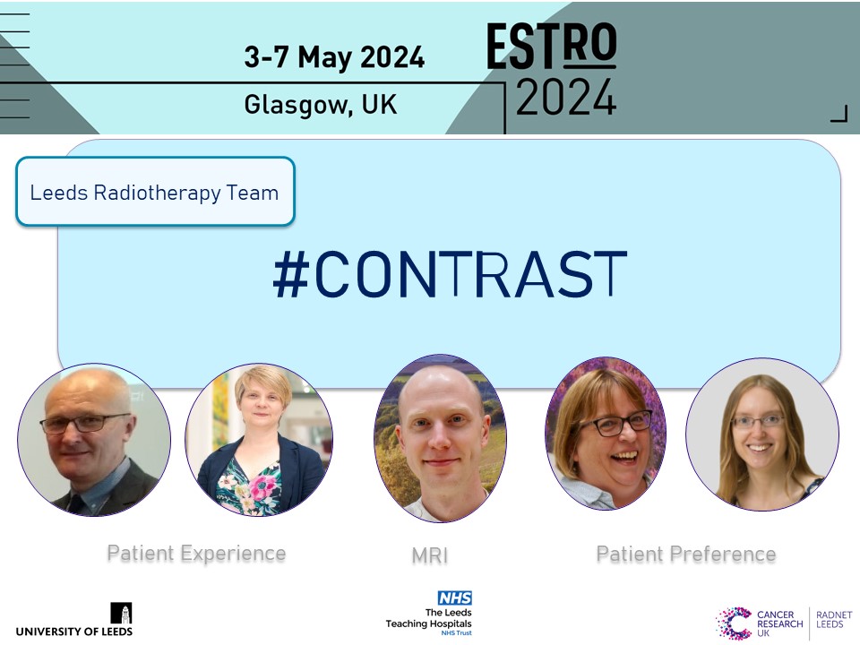 A multi-disciplinary team @LTHRadiotherapy @OncologyLeedsTH @LTHMedPhysics joined forces for our next Keyword- Contrast

Matt Beasley led a Proof-of-concept study looking at non-medicinal oral contrasts for MR-guided RT

#radonc @PatientExpLTHT @LTHTResearch