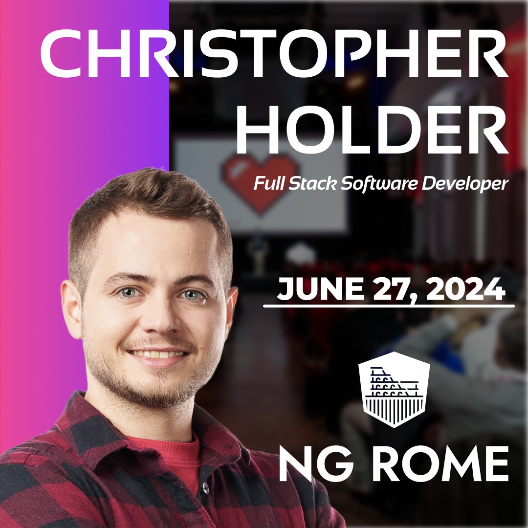 🤔 Struggling with Angular component testing? Want to ensure your app is accessible and performs flawlessly? Don't miss @chrispholder's talk on 'Testing Angular Components with Storybook. #NGRome #conference #Rome #storybook #angular
