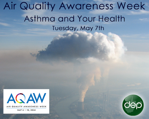 Did you know May is Asthma Awareness Month! Checking the Air Quality Index and limiting time outside when air quality is poor can protect you from asthma symptoms. For more information on how to control asthma visit: epa.gov/asthma/asthma-…