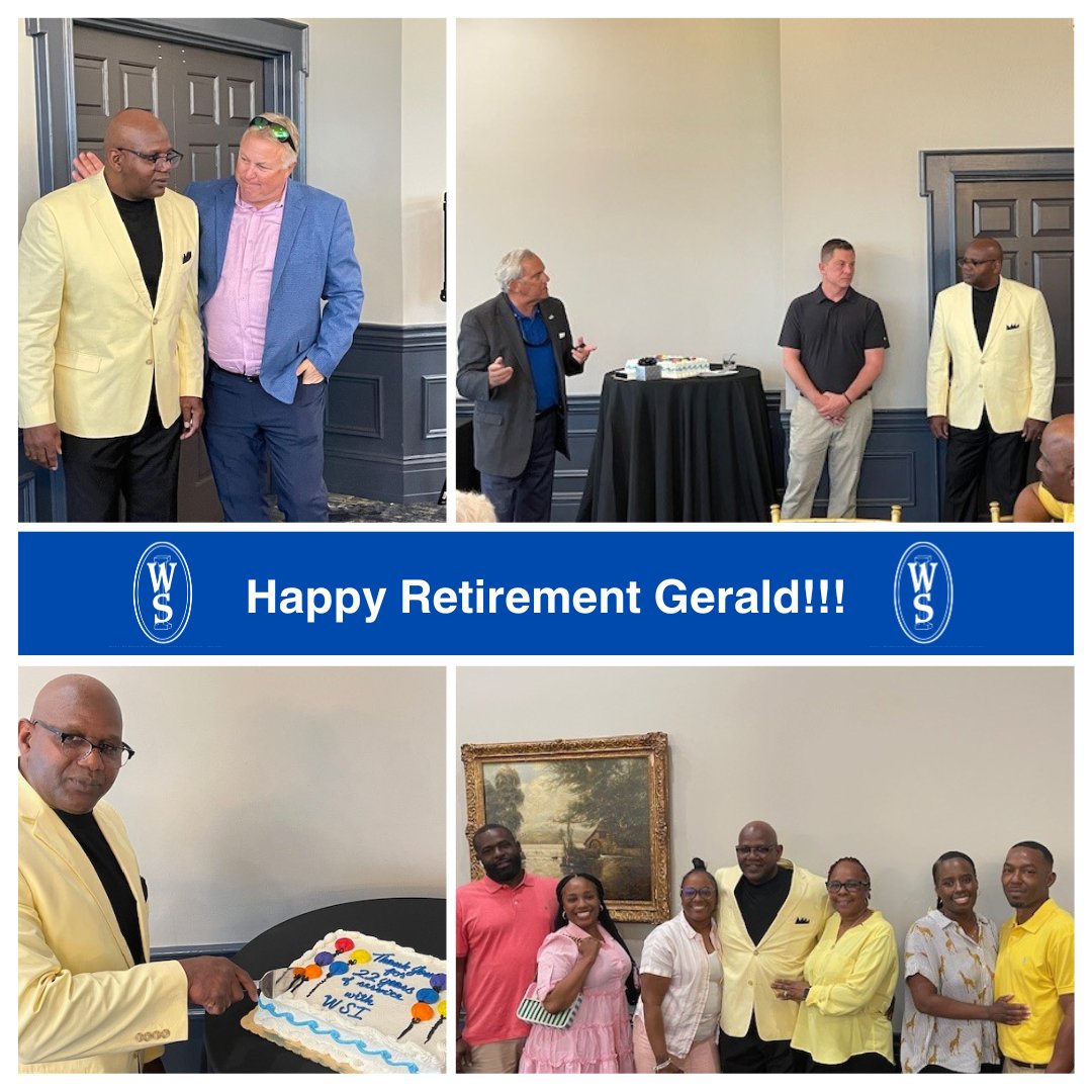 Congratulations Gerald Fields on retirement. Thank you for all your dedication and service to our WSI family.
#retirement #service
