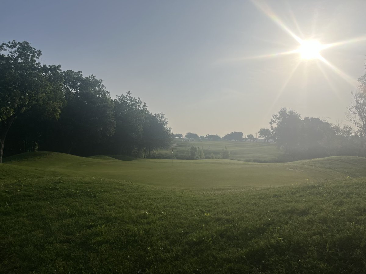 Beautiful Morning for Day 2 of 2024 State TAPPS Golf Tournament