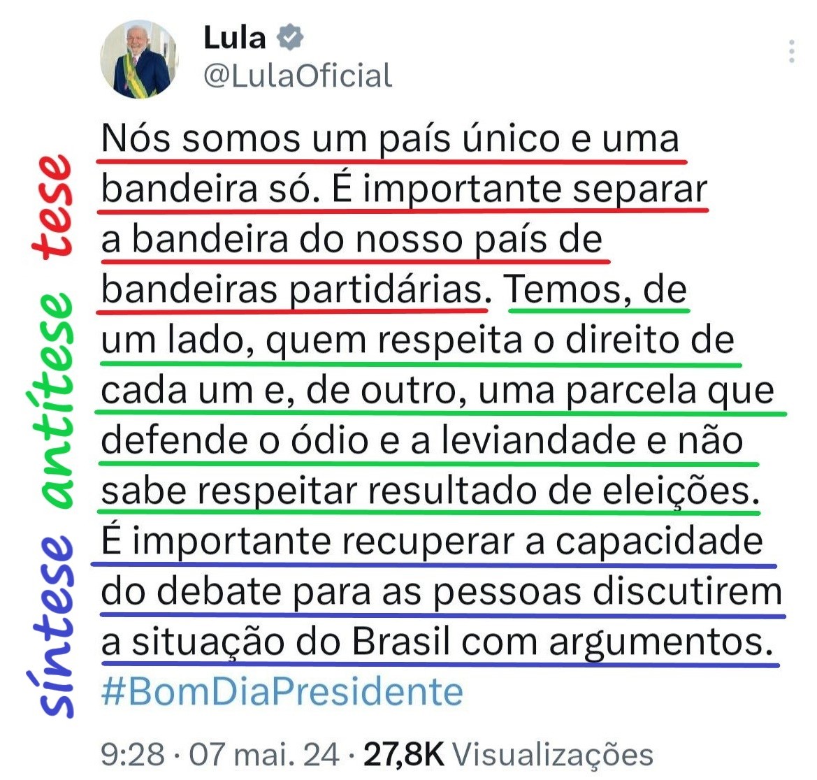 Lula é o universal no particular! ☭