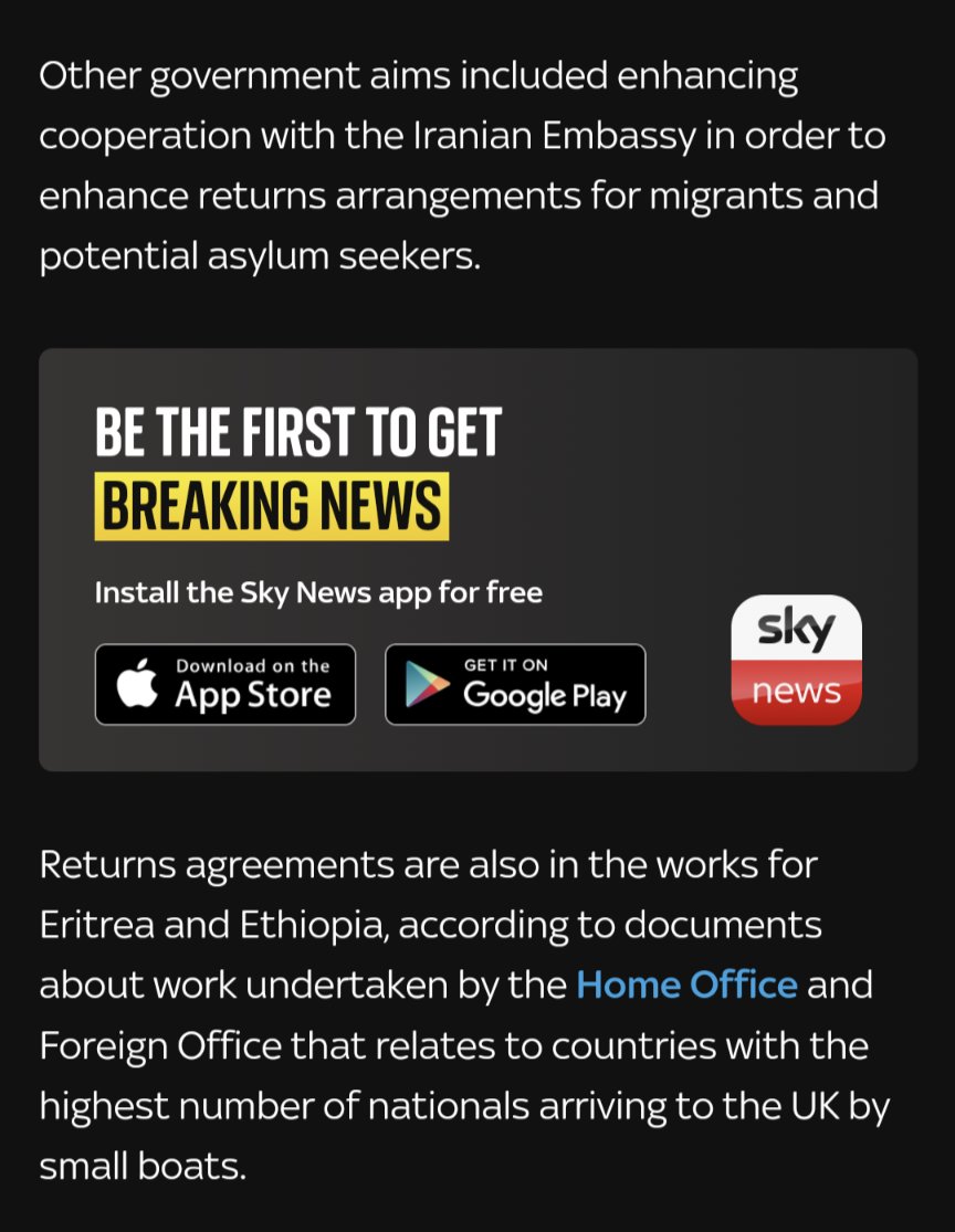 This is deeply concerning. Iraq, Eritrea, Ethiopia, Iran all have, or had when the UK actually processed asylum claims, exceptionally high rates of acceptance exactly because it is recognised that they are unsafe countries for people to be returned to.