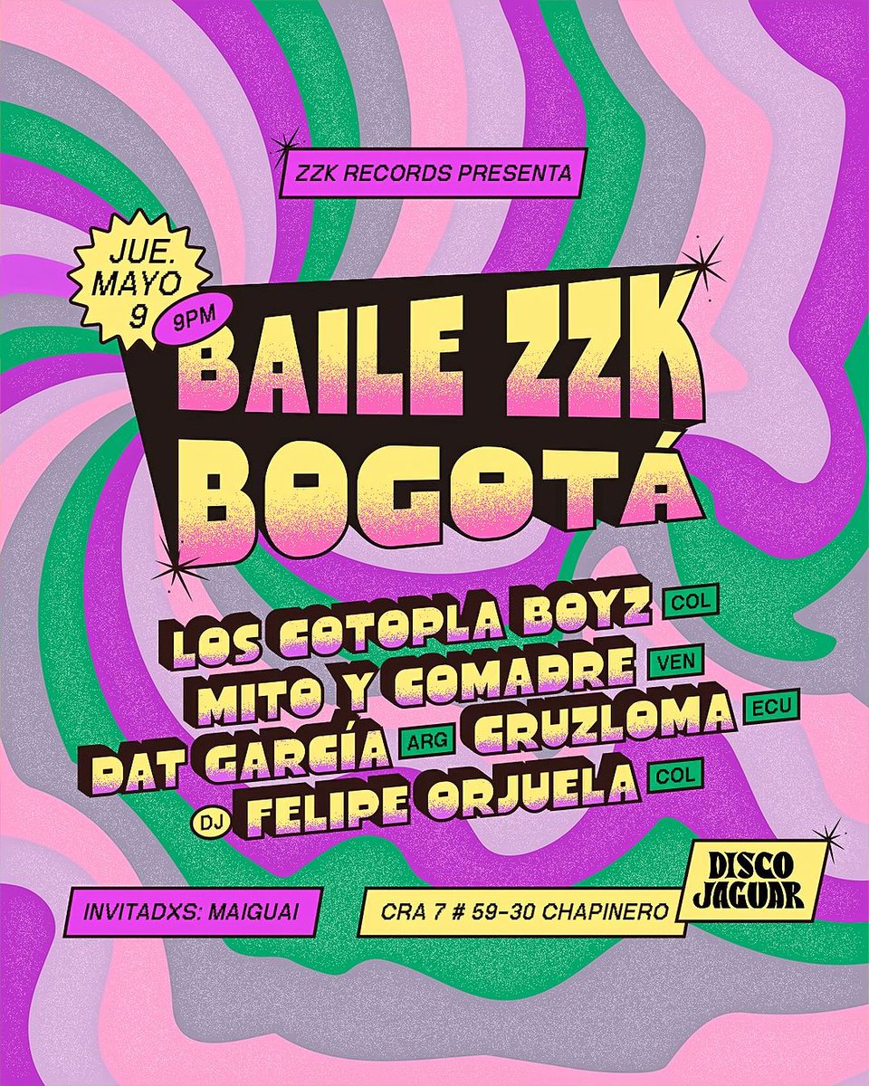 Este jueves todxs invitadxs a tirar sus mejores pasos 🫶 #BAILEZZK 🎫 > api.whatsapp.com/send/?phone=57…