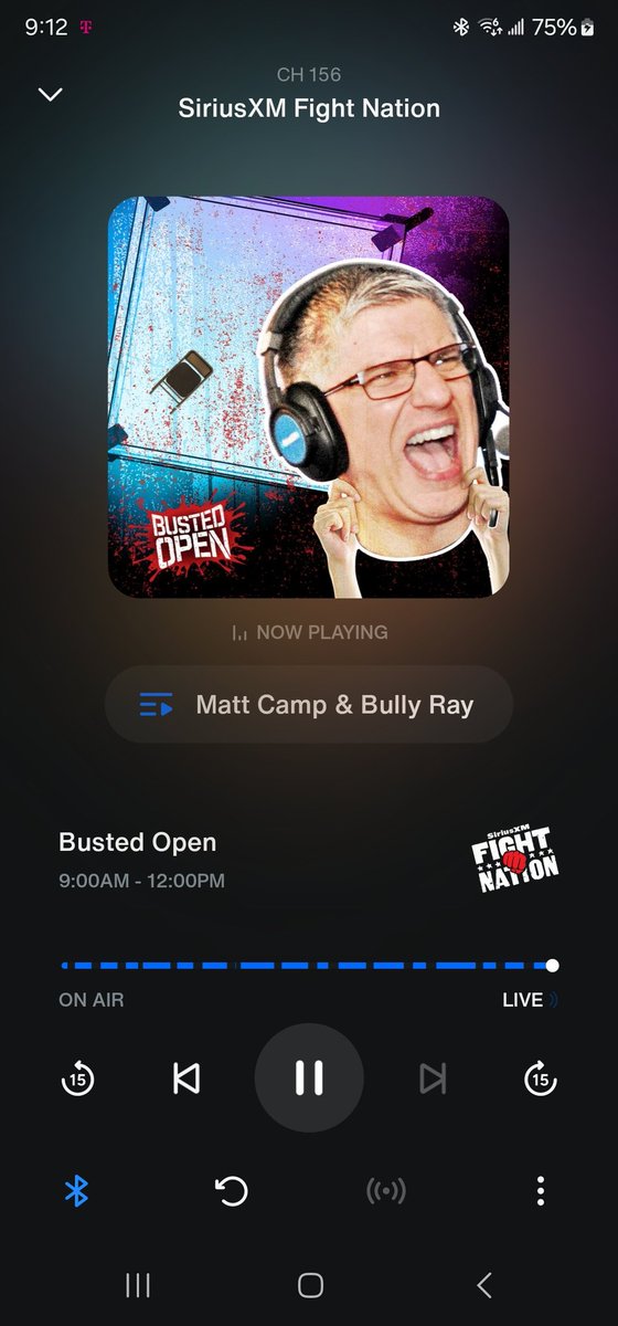 South Florida Chapter of the @BustedOpenRadio nation checking in. Good job flying solo for the first segment @TheMattCamp. Now, time to add @bullyray5150 to the mix. Let get'em Fellas!!! #BustedOpen247 @NationsCorner