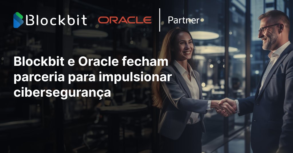 A Blockbit e a Oracle unem forças marcando o início de uma colaboração para inovação e expansão da cibersegurança. Esta parceria, dentre outras coisas, amplia a presença das nossas soluções no Marketplace da Oracle.

#Blockbit #OraclePartner #CyberSecurity #Innovation