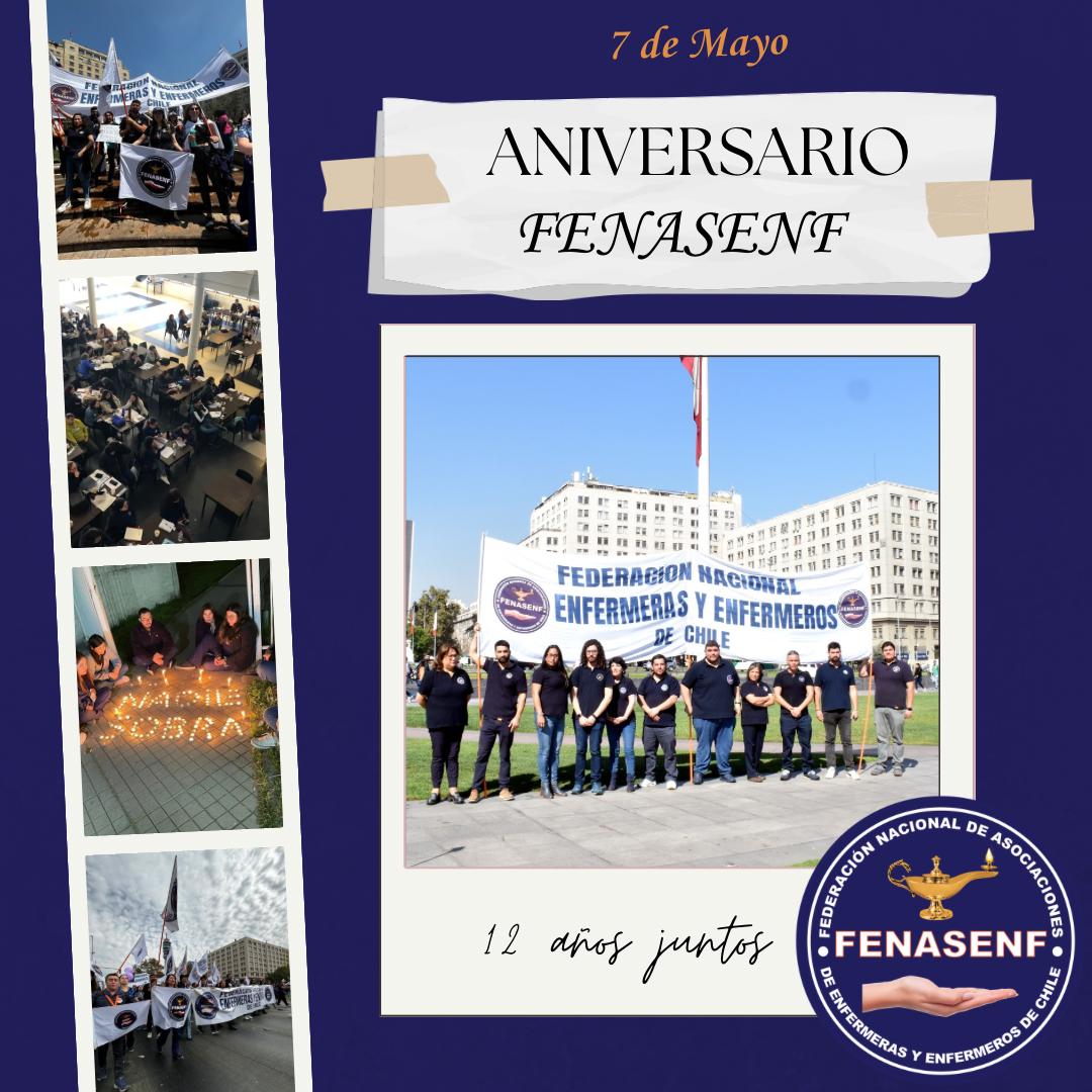 💙Son 12 años de historia, en que numerosos/as dirigentes y dirigentas han guiado el caminar de FENASENF. 💙Hoy queremos agradecer a cada uno de ellos, pero por sobre todo queremos agradecer la confianza de nuestras socias/os. Juntos hacemos que esta organización sea grande.