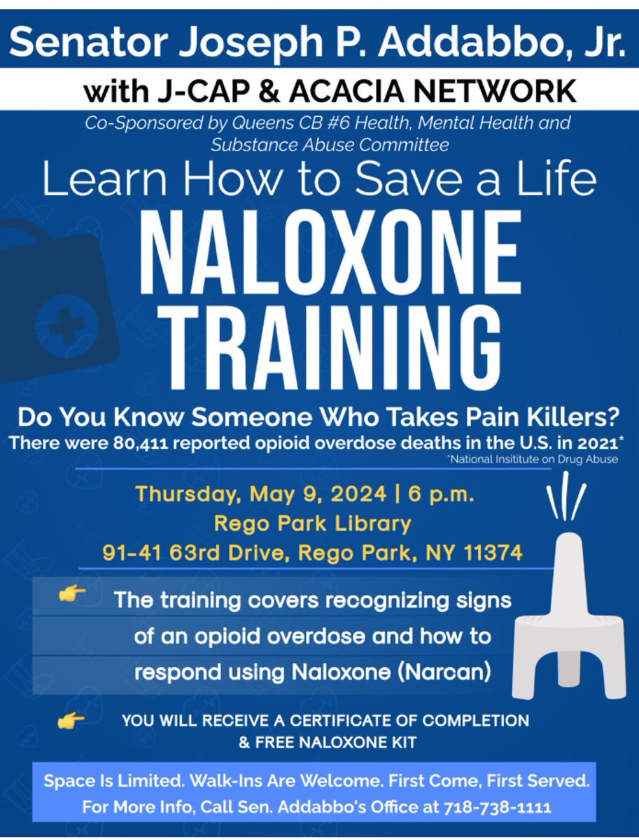 FREE NARCAN TRAINING AND KITS EVENT