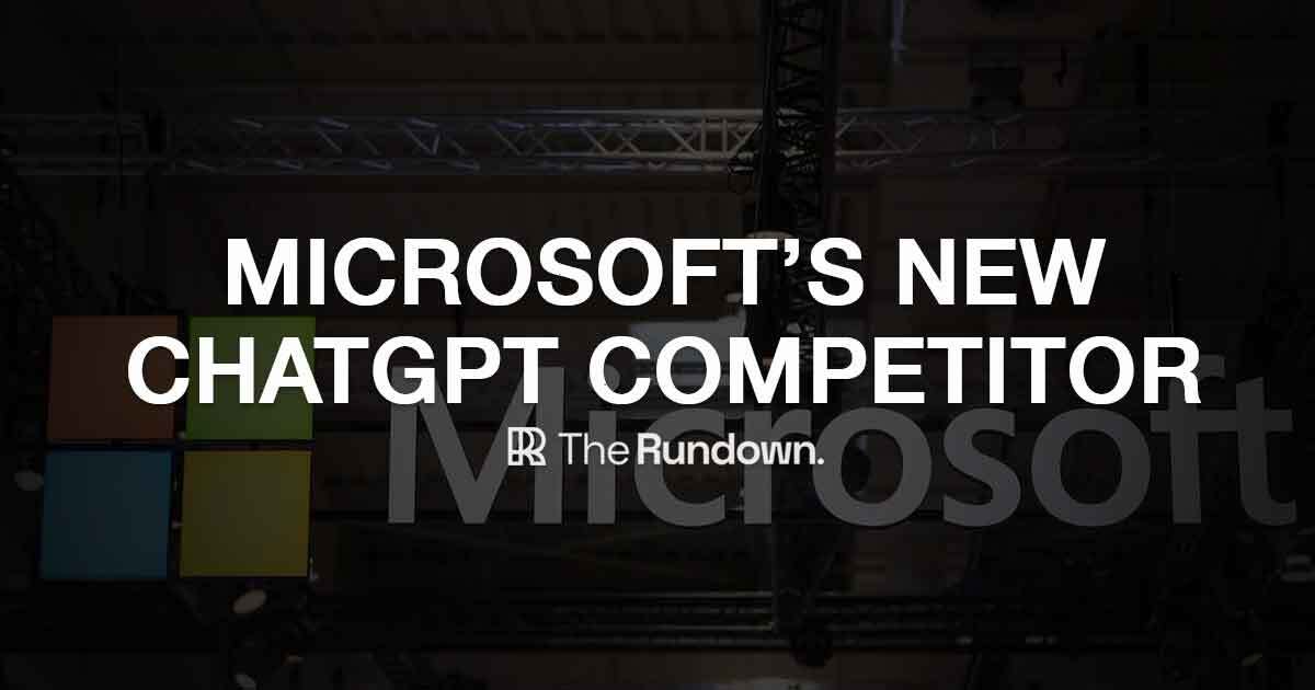 Top stories in AI today: -Microsoft training massive in-house LLM -OpenAI partners with Stack Overflow -Studio-quality audio in seconds with AI -Study: Teachers can’t detect AI writing -6 new AI tools & 4 new AI jobs Read more: therundown.ai/p/microsofts-n…