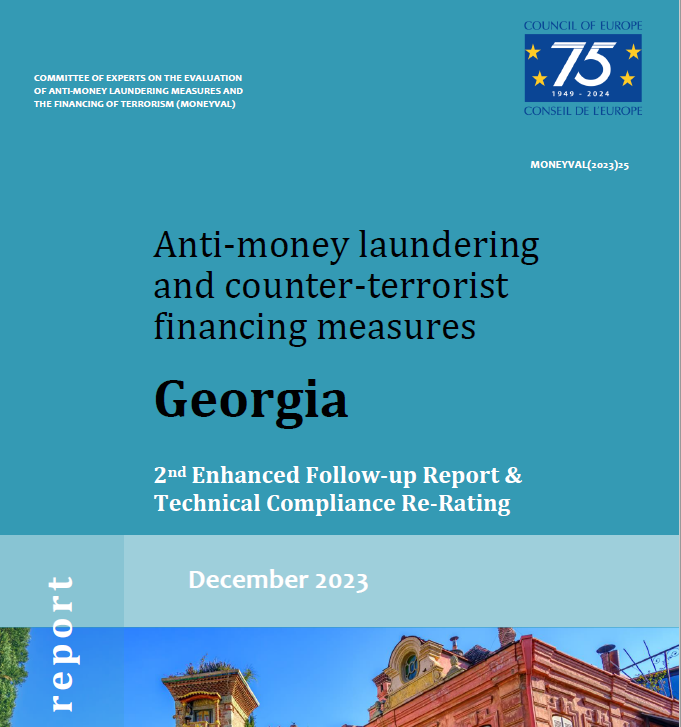 #Georgia - politically exposed persons : preventive measures strengthened, further progress needed – report by @coe anti-money laundering body Moneyval released today: rm.coe.int/moneyval-2023-…
