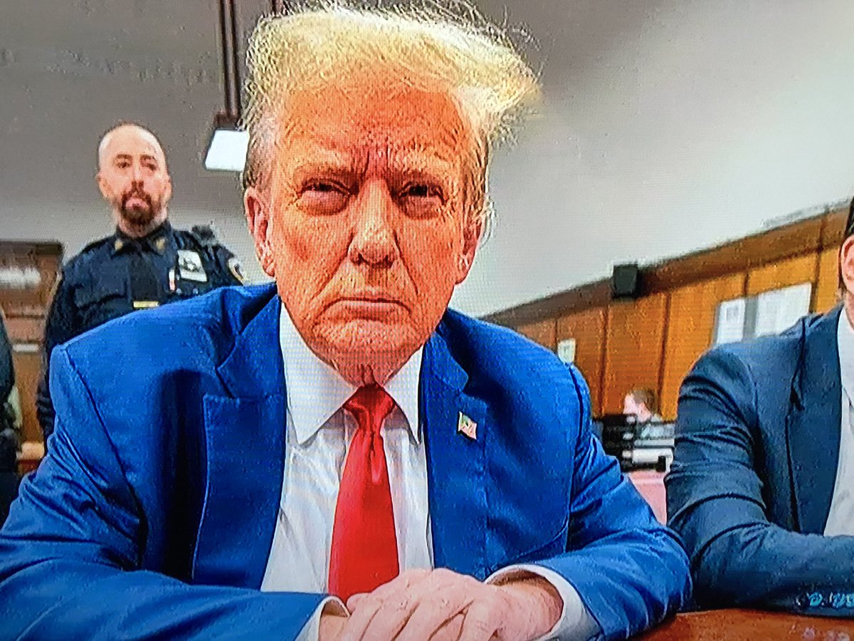 Sh*t warmed over. From tv trial coverage this morning …