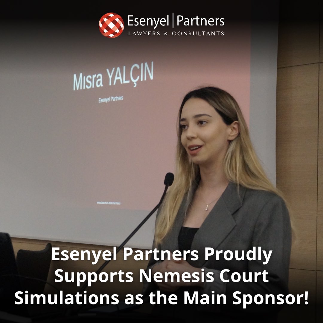 Esenyel Partners proudly supported the Nemesis Court Simulations ‘24 as the main sponsor.⚖️💪⚖️💪⚖️💪

We extend our sincere appreciation to all involved in organizing and participating in this significant event. 🙏🙏🙏

#esenyelpartners #bau #bahçeşehirüniversitesi #tiljustice