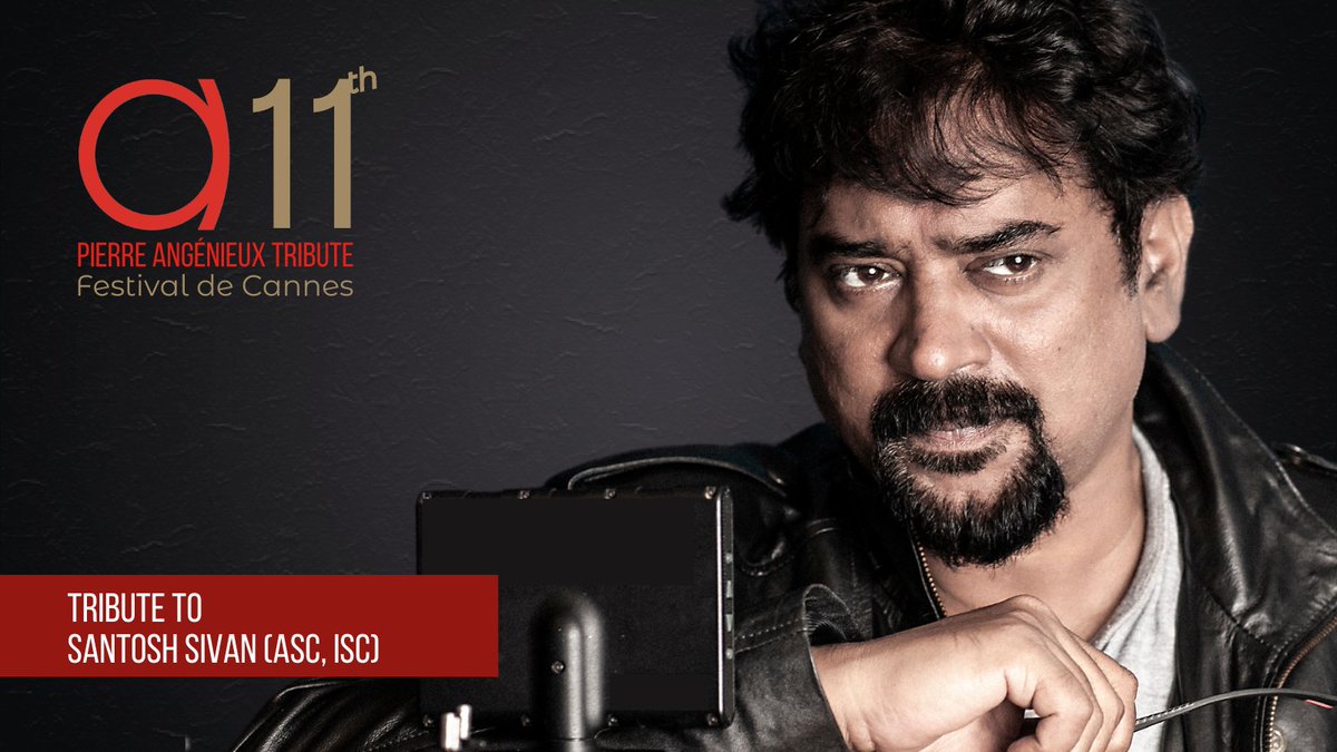 🎥 🇮🇳 Join us as this year's #PierreAngenieuxTribute shines its spotlight on the cinematic excellence of @santoshsivan (ASC, ISC), the #Indian powerhouse behind the lens and beyond. Discover the master of landscape and emotion: angenieux.com/santosh-sivan-… #Cannes2024 #Cannes77