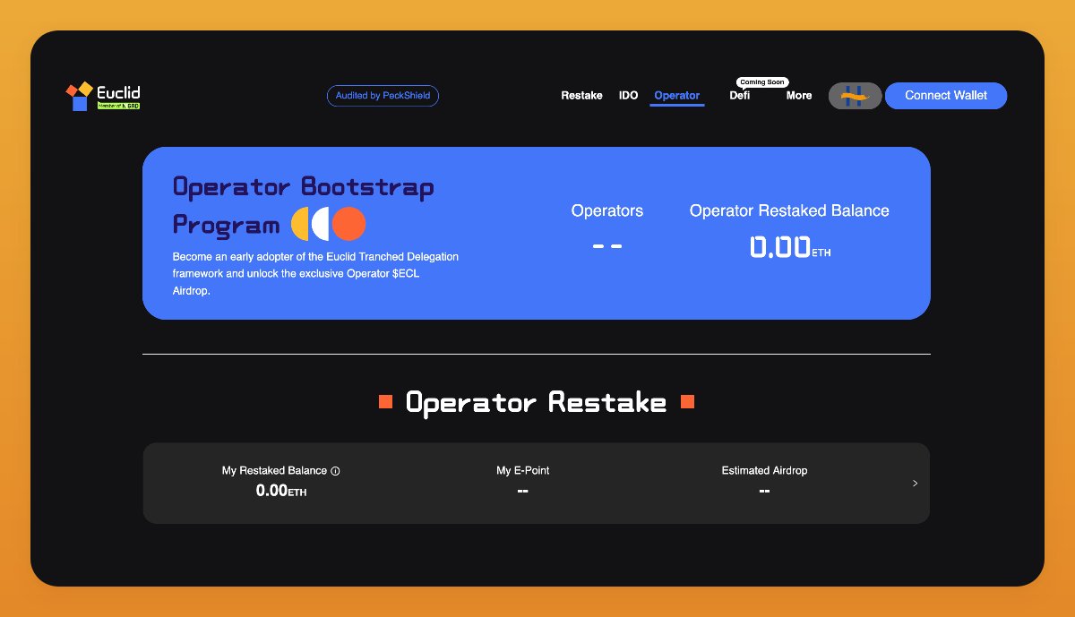 GM! Get a sneak peek at what our devs are cooking up! 👀 Prepare for the upcoming Operator Bootstrap Program - it's on the way!🔥