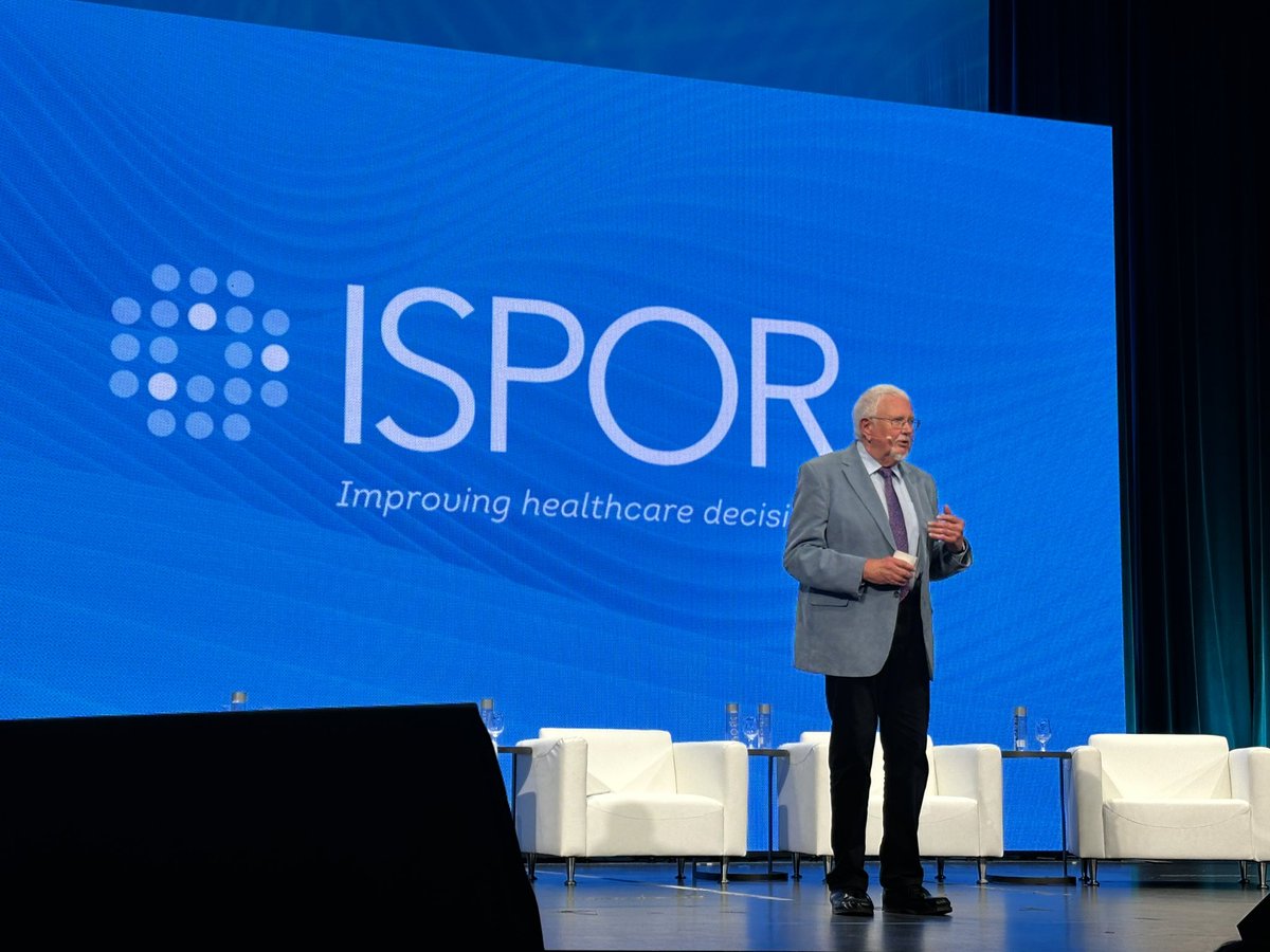 Mike Drummond is truly a national treasure…not only for Value in Health but also to the global HEOR community. #ISPORAnnual #HEOR