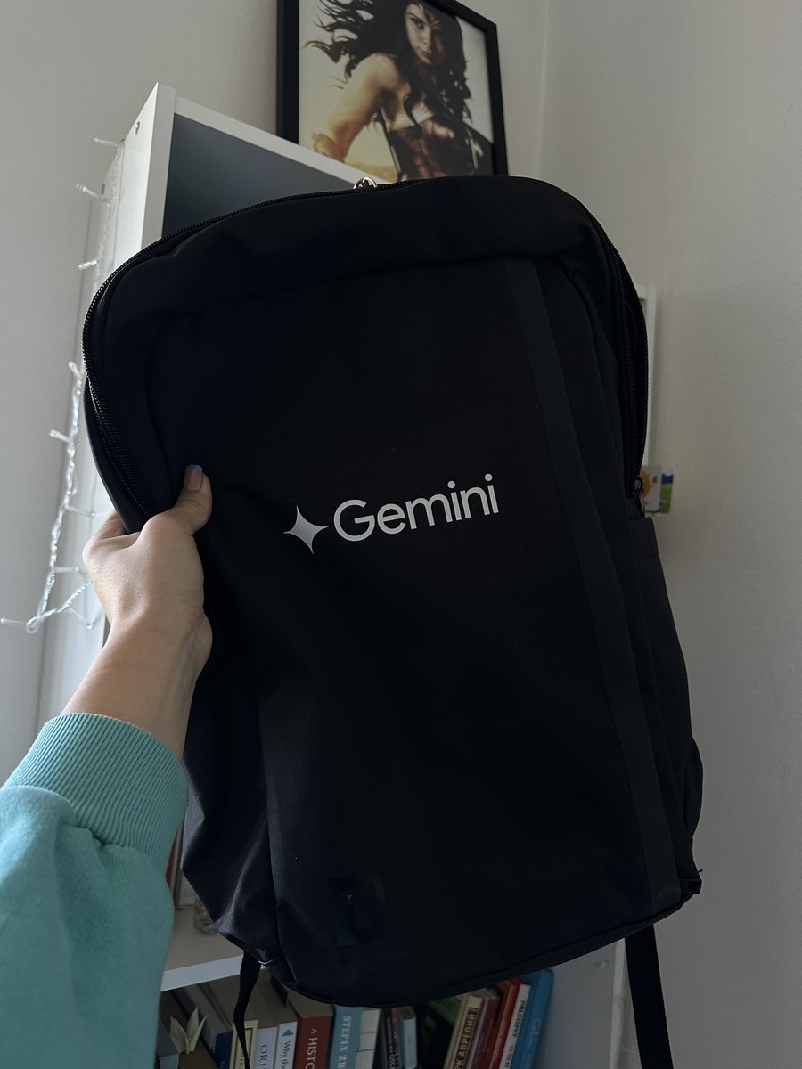 This arrived in the mail today, just in time for my San Francisco trip tomorrow to Google I/O! Thank you #Gemini 💙