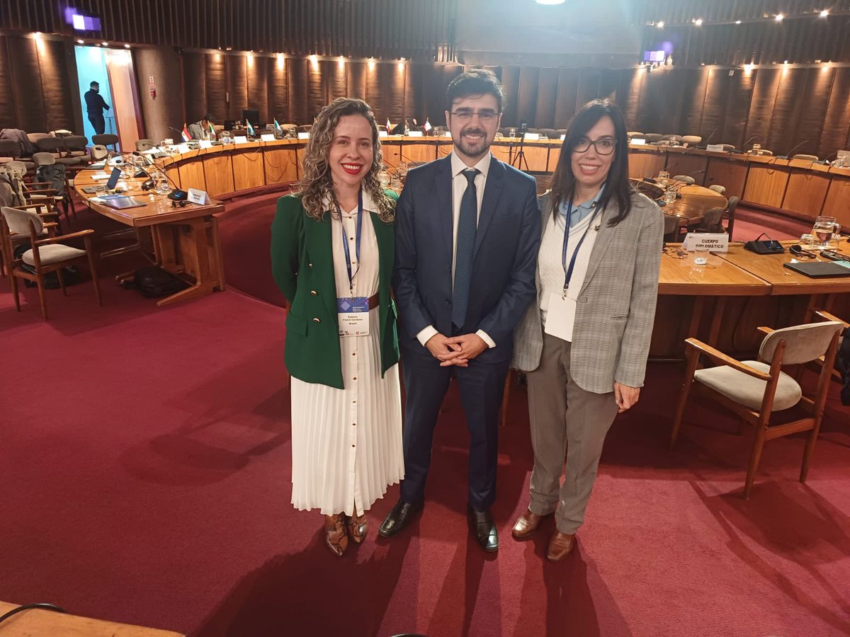 Na <a href="/cepal_onu/">CEPAL</a>, representando o <a href="/MinFazenda/">Ministério da Fazenda</a> no encontro de ministros para discutir tributação regional. O Brasil recebeu o apoio formal da Plataforma de tributação da AL e Caribe (PTLAC) a sua proposta de taxação dos bilionários feita no âmbito do G20. #justiçatributária