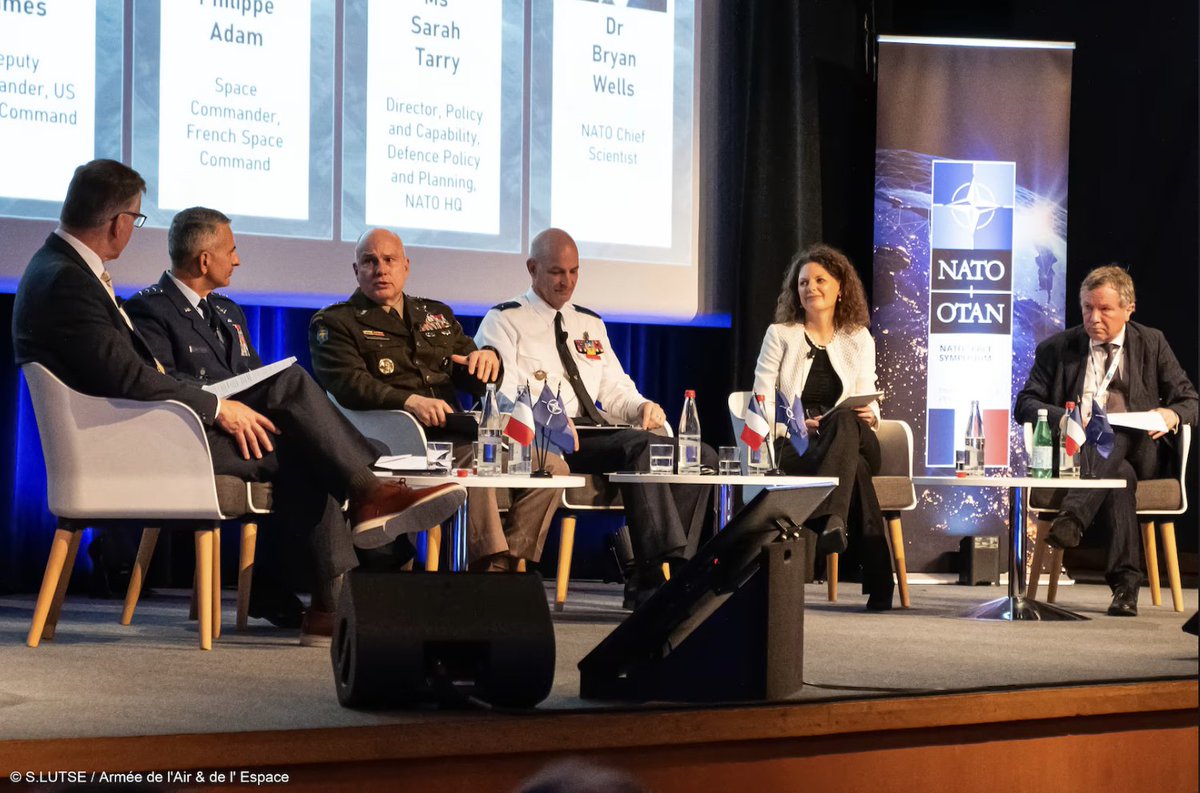 #USSPACECOM reps joined attendees from across Allied nations’ defense, industry & academic communities to engage in a range of discussions focused on “Deterrence, Defence & Resilience in & through the Space Domain” at the inaugural @NATO Space Symposium 👉tinyurl.com/bddas7w6