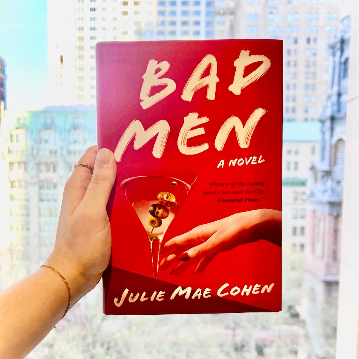 Meet the most irresistible serial killer of the year in the feminist thriller BAD MEN by award-winning author @julie_cohen. Get your copy of this darkly funny read today! bit.ly/44ooTLN