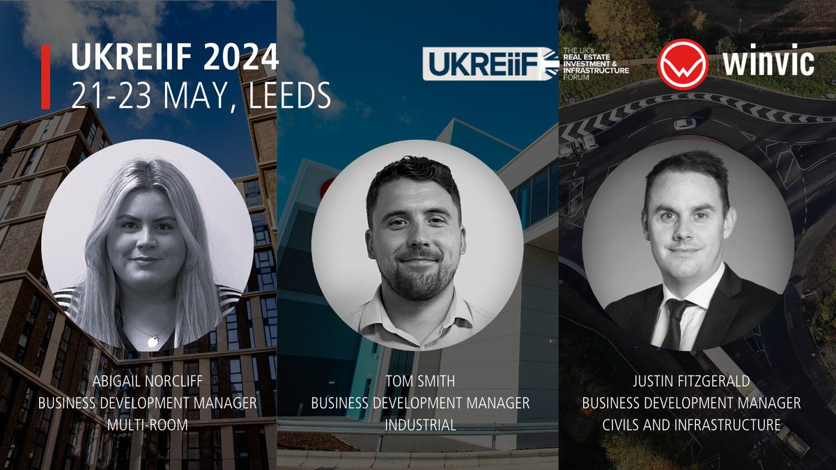 2 weeks until @UKREiiF!

Our business development team will be attending the event and are eager to network with others. If you're interested in arranging a meeting, please get in touch through LinkedIn.🤝